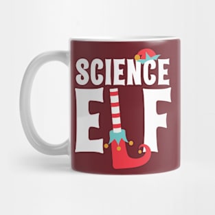 Science Elf Christmas Mug